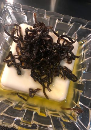 塩昆布オリーブ冷奴-レシピのメイン写真