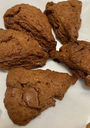 簡単！！誰でも作れるココアスコーン-レシピのメイン写真