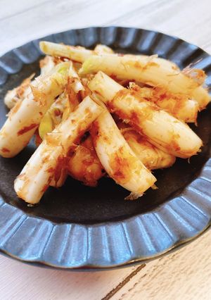 島らっきょうの一番美味しい食べ方♡-レシピのメイン写真