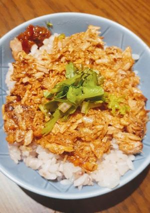 【限界飯】ツナ缶で手順1つのルーロー飯-レシピのメイン写真