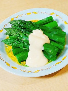 アスパラ味噌わさマヨ☆-レシピのメイン写真