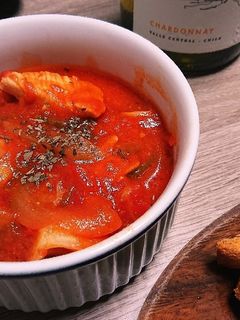 鶏むね肉の柔らかトマト煮込み-レシピのメイン写真
