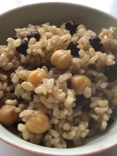 ひよこ豆GABA御飯-レシピのメイン写真