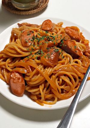 マイルドな味が絶品！喫茶店のナポリタン-レシピのメイン写真