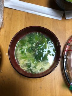 パクチーの卵スープ-レシピのメイン写真