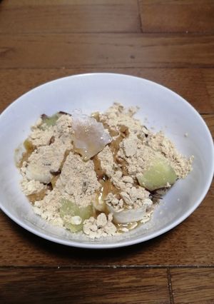 セレブの朝食#整腸#きな粉#バナナ-レシピのメイン写真