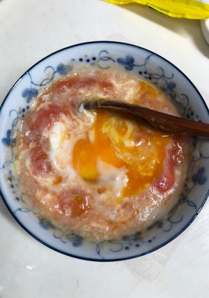 トマトチーズ粥-レシピのメイン写真