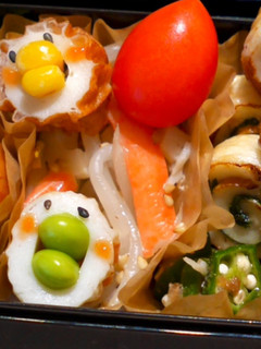 レンジでもやしカニカマごまマヨ和え 弁当-レシピのメイン写真