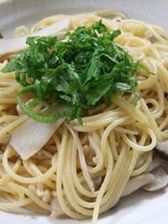 ワンボウルで☆和風きのこパスタ♪-レシピのメイン写真