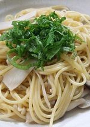 ワンボウルで☆和風きのこパスタ♪-レシピのメイン写真
