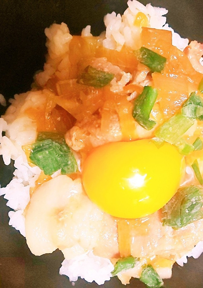 とろ玉豚丼-レシピのメイン写真