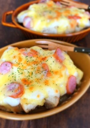 簡単♪子供が大好きパングラタン-レシピのメイン写真