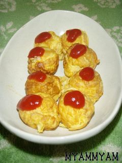 残り物活用(゚ー゚*)ミニオムライス♫-レシピのメイン写真