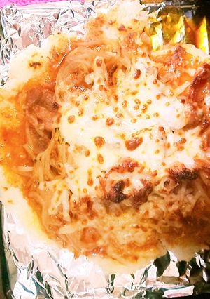 焼肉のタレでかんたんよ　ライスピザ-レシピのメイン写真