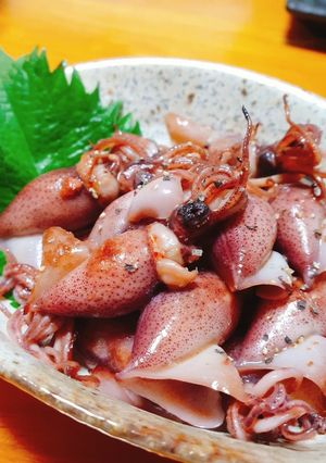ホタルイカのバターソテー-レシピのメイン写真