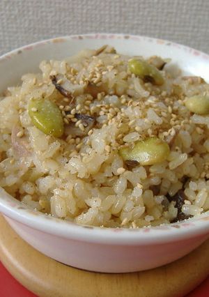 山形ずんだとシーチキンの炊き込みごはん-レシピのメイン写真