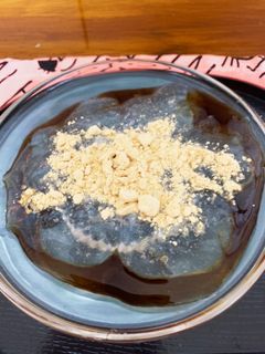 片栗粉で簡単☆わらび餅風おやつ-レシピのメイン写真