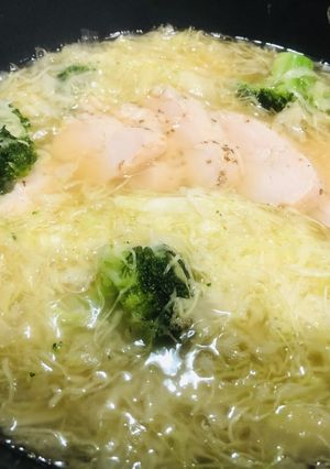 時短簡単コンビニ食材ダイエットスープ2-レシピのメイン写真