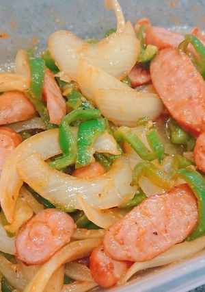 お弁当にも☆レンジで簡単ナポリタン風-レシピのメイン写真