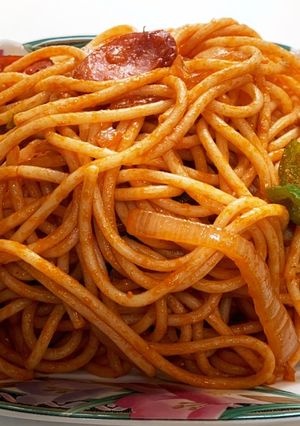 王道ナポリタン-レシピのメイン写真