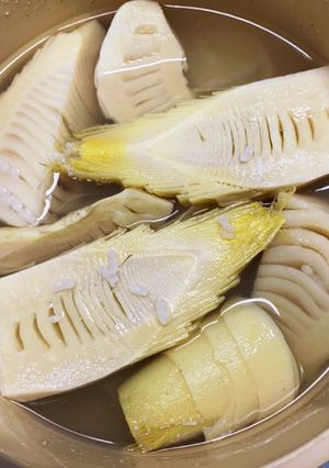 電子レンジ圧力鍋で！たけのこのアク抜き＊-レシピのメイン写真