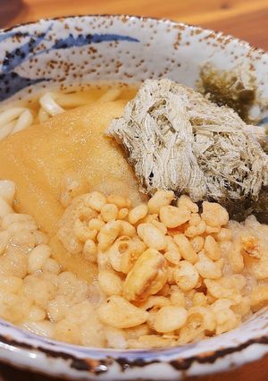 めっちゃ簡単♪美味しいきつねうどん♡-レシピのメイン写真