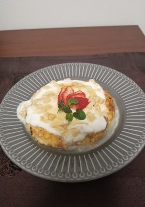 ビスケットでパンケーキ♪-レシピのメイン写真