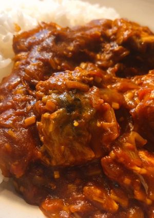 サバ缶トマトカレー〈煮込まずおいしい！〉-レシピのメイン写真