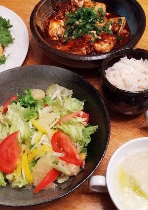 夕飯！麻婆豆腐-レシピのメイン写真