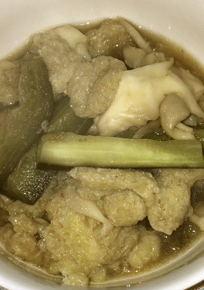 茄子と舞茸と南関あげのさっと煮-レシピのメイン写真