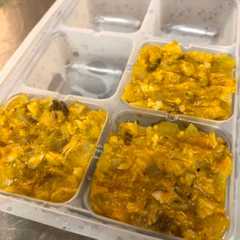 【離乳食後期】サバとかぼちゃのみそ煮-レシピのメイン写真