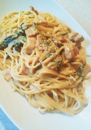 簡単！！カレークリームパスタ-レシピのメイン写真