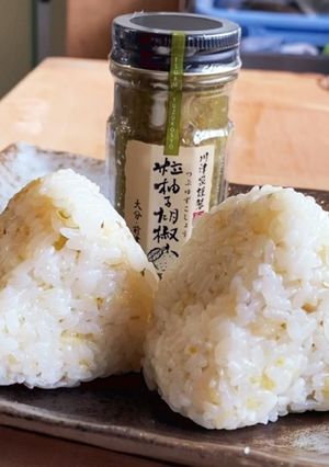 【ちょこウマ】✨柚子こしょう おにぎり✨-レシピのメイン写真
