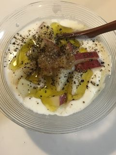 温でも冷でも!簡単腸活サラダヨーグルト!-レシピのメイン写真