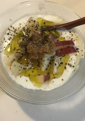 温でも冷でも！簡単腸活サラダヨーグルト！-レシピのメイン写真