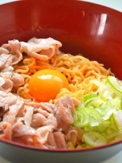 サッポロ一番味噌ラーメン油そば-レシピのメイン写真