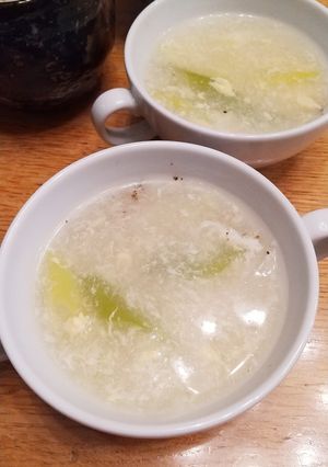 中華スープ 味覇 玉子 白葱-レシピのメイン写真