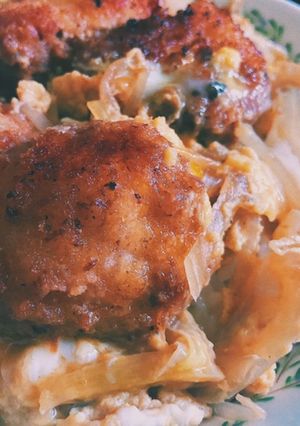 簡単！絶品コロッケ丼　〜ふわとろ卵とじ〜-レシピのメイン写真
