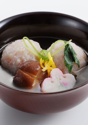カニ団子のお吸い物-レシピのメイン写真