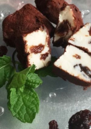レーズンとクリームチーズのトリュフ風-レシピのメイン写真