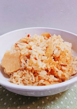 中華風たけのこの炊き込みごはん-レシピのメイン写真