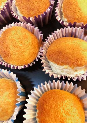 卵白4個で作る！シフォンカップケーキ-レシピのメイン写真