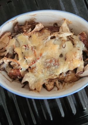 舞茸 簡単 チーズ焼き 糖質制限-レシピのメイン写真