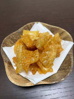 餃子の皮チップス-レシピのメイン写真