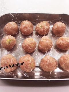 うちの基本の鶏団子-レシピのメイン写真