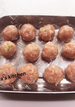 うちの基本の鶏団子-レシピのメイン写真