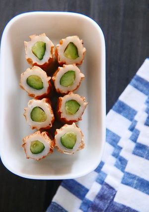 お弁当のおかずに大活躍♪ちくわきゅうり-レシピのメイン写真