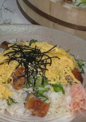 うなぎときゅうりのちらしずし-レシピのメイン写真