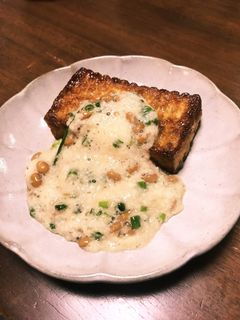 厚揚げステーキのトトロがけ-レシピのメイン写真