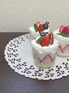 ミニカップショートケーキ-レシピのメイン写真